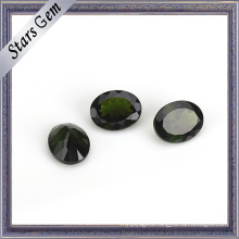 Wuzhou Factory Price Oval Natural Cut Natural Diopside